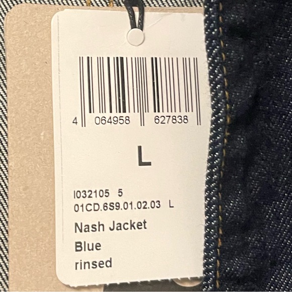 Carhartt WIP Nash Denim Jacket Size Large - Picture 6 of 7